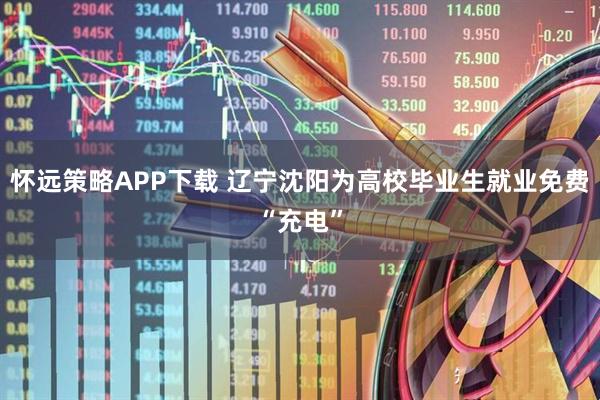 怀远策略APP下载 辽宁沈阳为高校毕业生就业免费“充电”